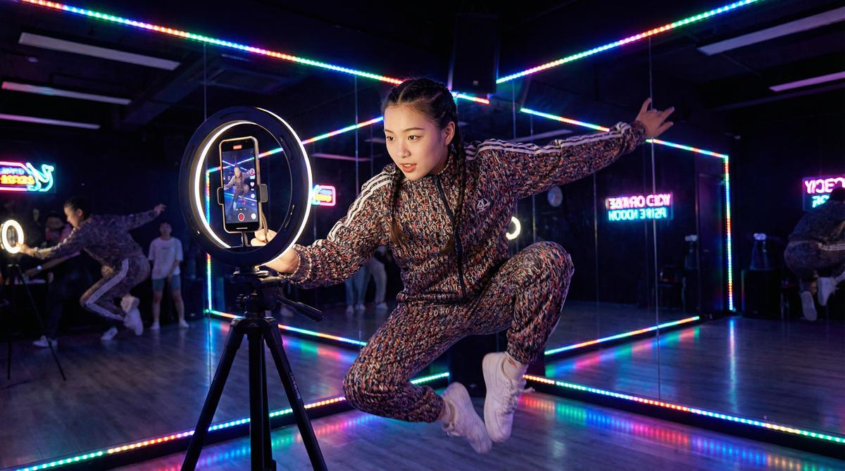 中文字幕 TikTok风格短视频舞蹈挑战